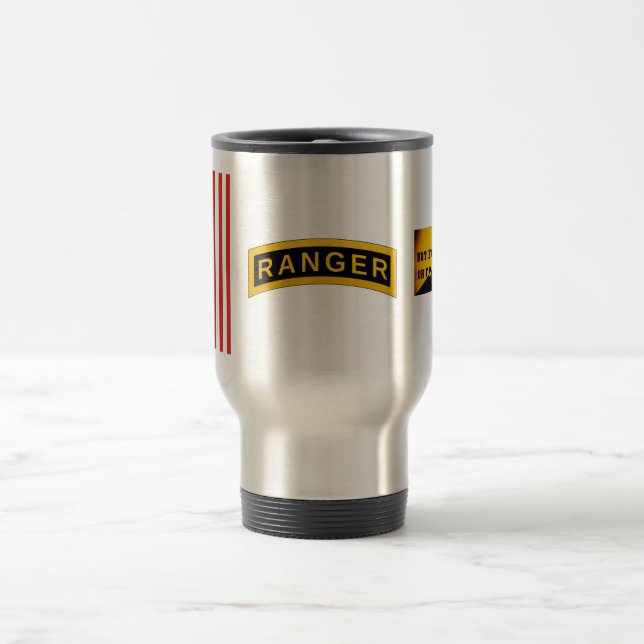 Caneca Térmica Escola de Ranger do Exército - Mug de Dois Tonelad (Centro)