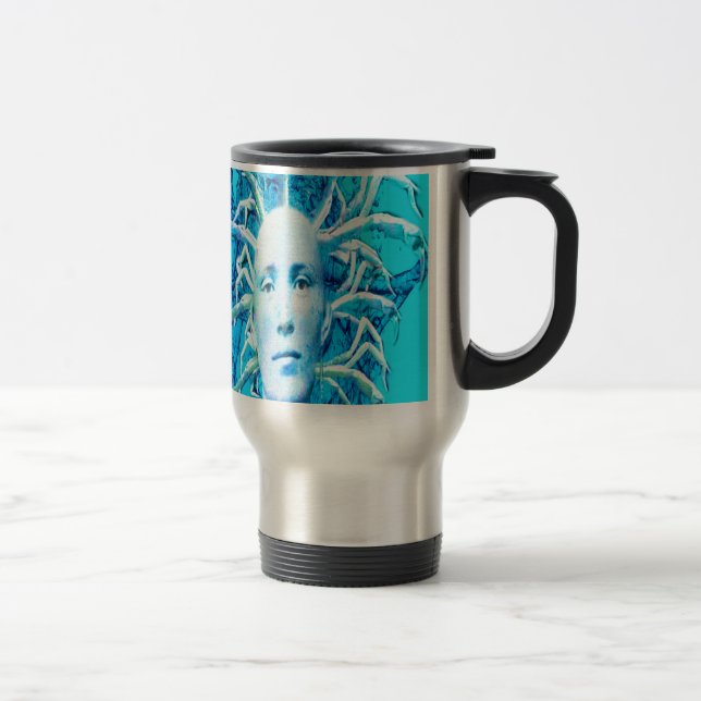 Caneca Térmica Escorpião Azul (Direita)