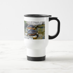 Caneca Térmica Escritório De Animais De Tartaruga Cute Destino Pe