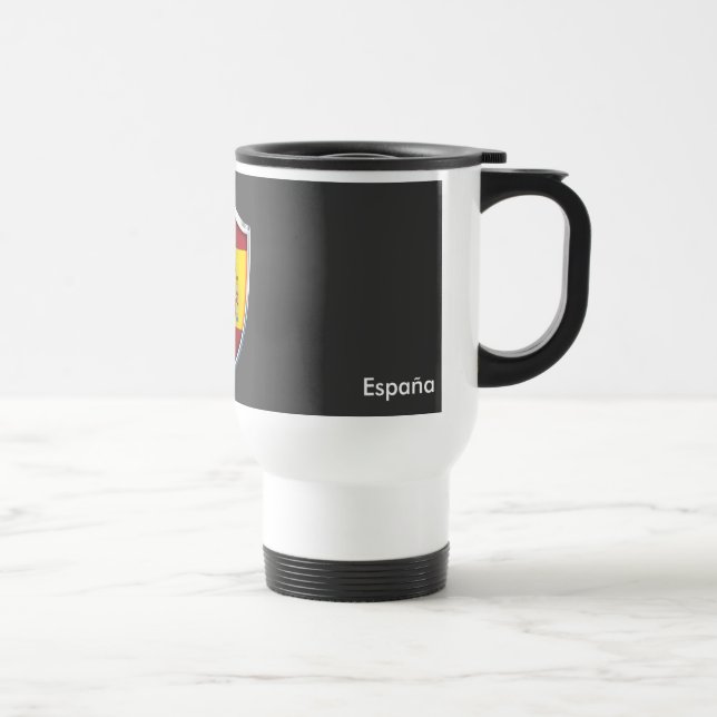 Caneca Térmica Escudo da Espanha - Contemporâneo (Direita)