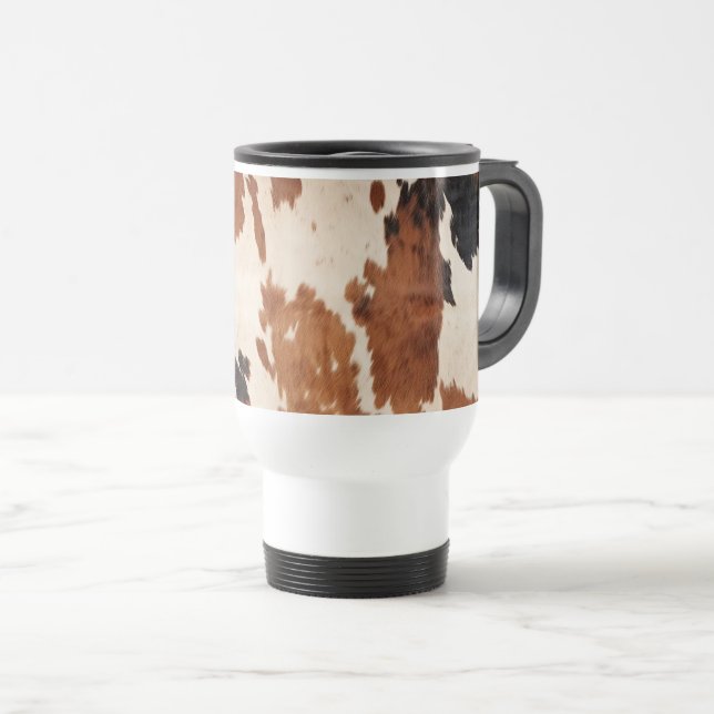 Caneca Térmica Escuro-escuro-branco-esverdeado (Frente Esquerda)