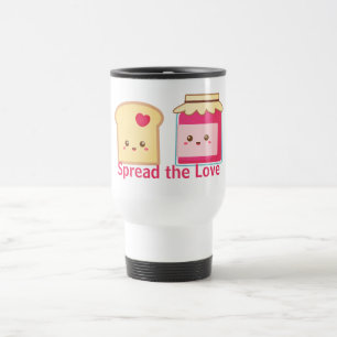 Caneca Térmica Espalhe o amor com brinde bonito e doce