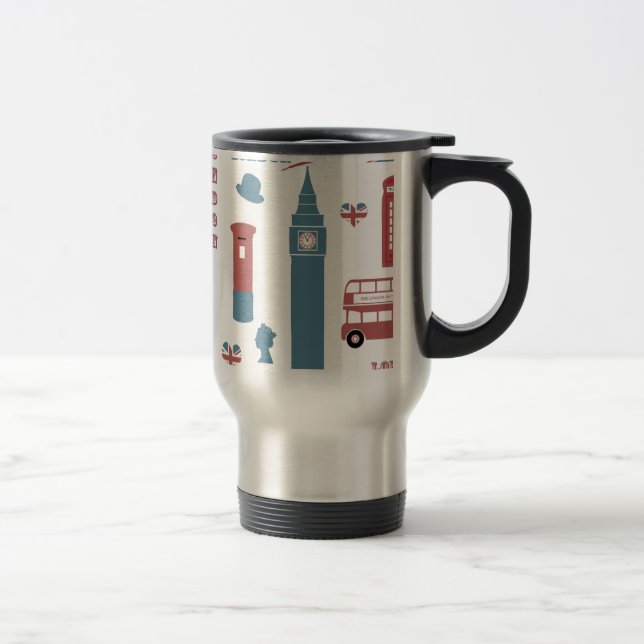 Caneca Térmica Especial de Londres (Direita)