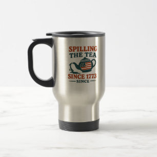 Caneca Térmica Espelhamento Do Chá Desde 1773 Clássico
