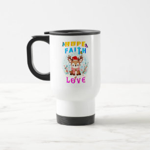 Caneca Térmica Esperança Fé Amor
