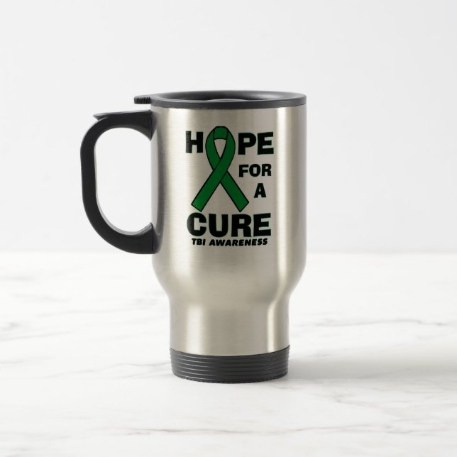Caneca Térmica Esperança para uma cura… TBI (Esquerda)