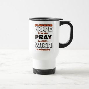 Caneca Térmica Esperança Reza Desejo...Caneca de Viagem MS