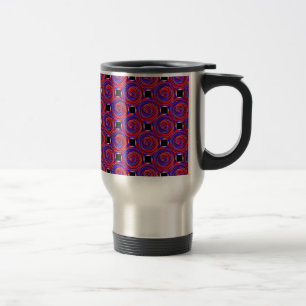 Caneca Térmica Espiral Red & Blue Counter de Kenneth Yoncich