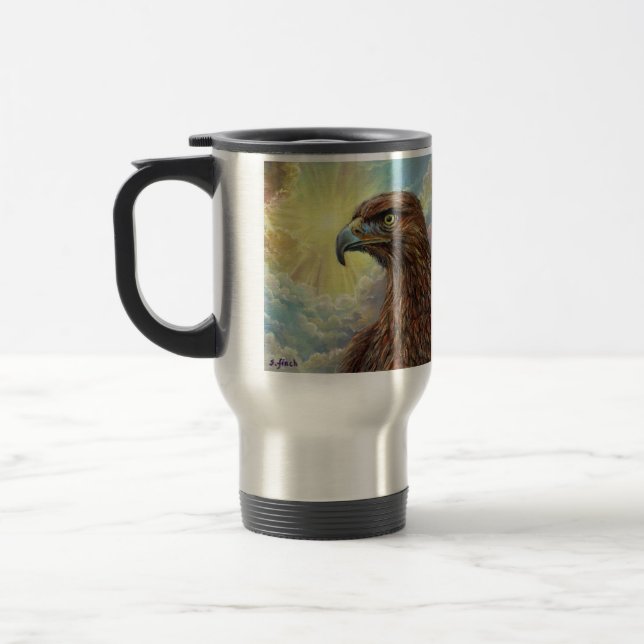 Caneca Térmica Espírito da águia (Esquerda)