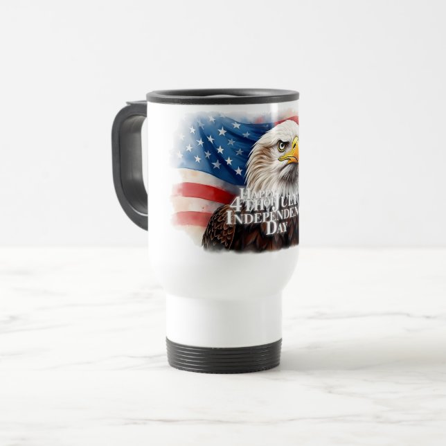 Caneca Térmica Espírito de Independência (Frente Esquerda)