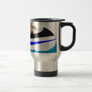 Caneca Térmica esporte de barco esportes férias água onda ondas m