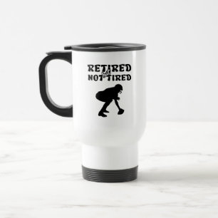 Caneca Térmica Esportes de aposentadoria cansados, mas não cansad