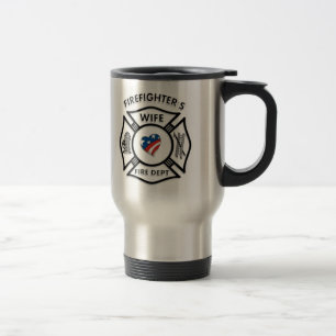 Caneca Térmica Esposas EUA do bombeiro