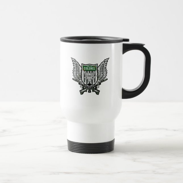 Caneca Térmica Esquadrão Suicida | Bandeira Rick Pavilhão asas Ta (Direita)