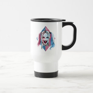 Caneca Térmica Esquadrão Suicida   Harley Laugh