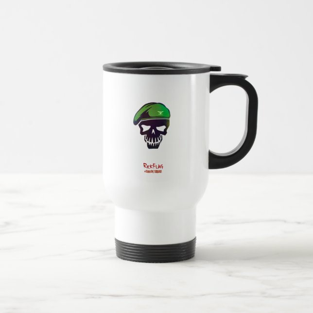 Caneca Térmica Esquadrão Suicida | Ícone Cabeçalho do Rick (Direita)