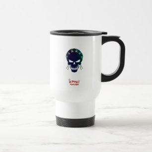 Caneca Térmica Esquadrão Suicida   Ícone de cabeça de slipknot