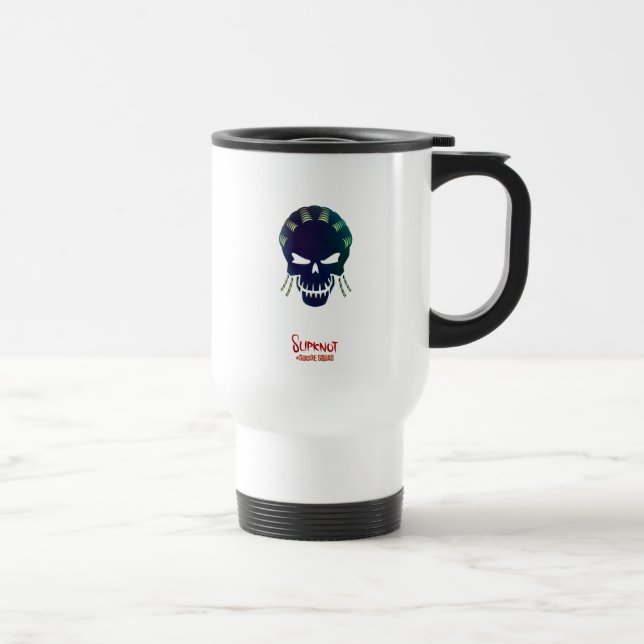 Caneca Térmica Esquadrão Suicida | Ícone de cabeça de slipknot (Direita)