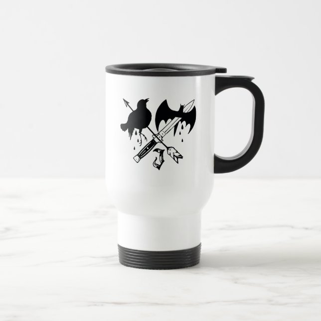Caneca Térmica Esquadrão Suicida | Símbolo de Joker (Direita)