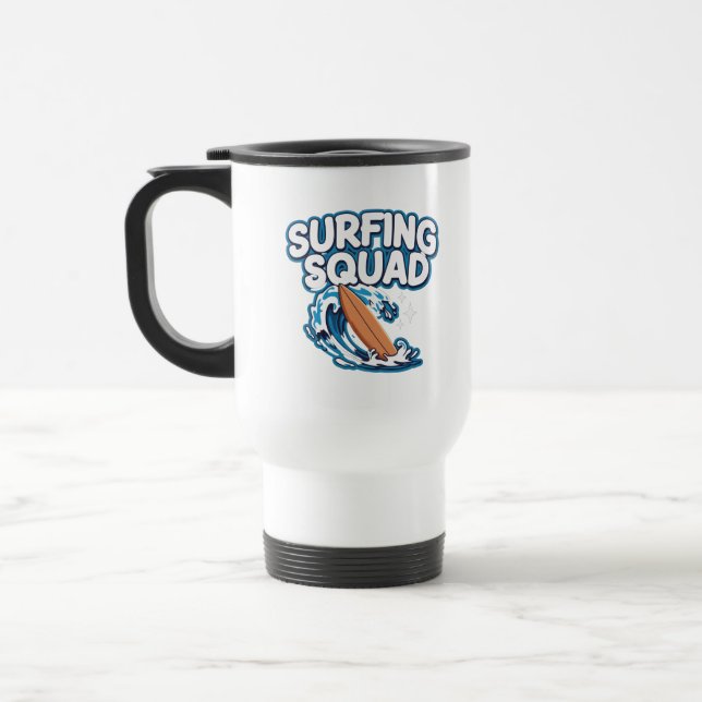 Caneca Térmica Esquadrão surfando (Esquerda)
