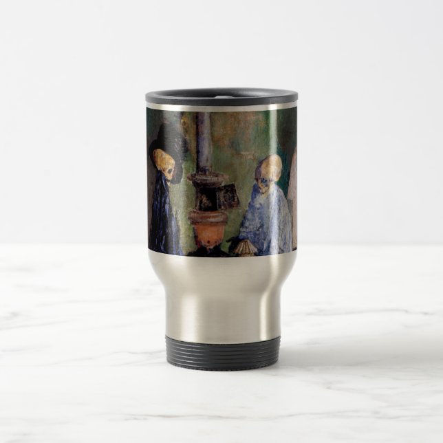 Caneca Térmica Esqueletos que aquecem-se (Centro)