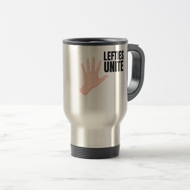 Caneca Térmica Esquerda Une Presente Esquerdo à Esquerda (Frente Esquerda)