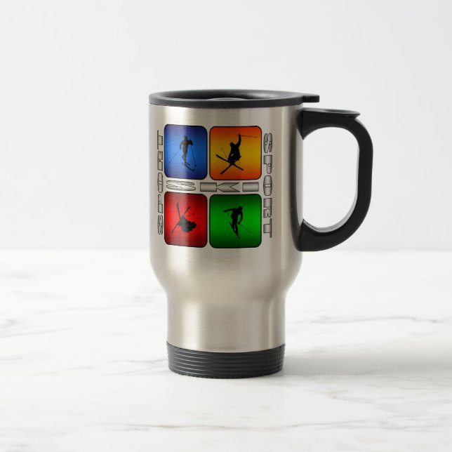 Caneca Térmica Esqui espectacular (Direita)