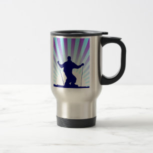 Caneca Térmica esquiador de descida