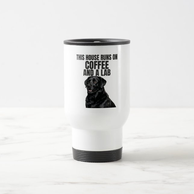 Caneca Térmica Esta Casa Funciona com Café e um Lab (Centro)