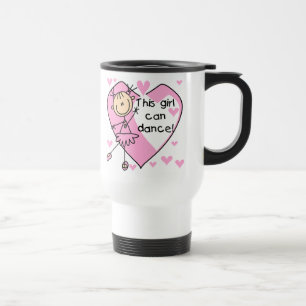 Caneca Térmica Esta menina pode dançar t-shirt e presentes