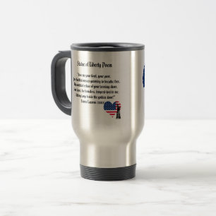 Caneca Térmica Estátua do Poema da Liberdade