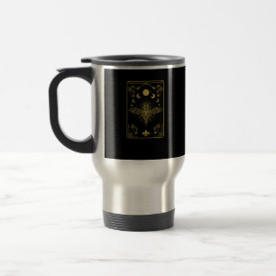 Caneca Térmica Estética Cottagecore Cogumelo Mariposa Goblincore