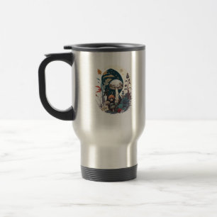 Caneca Térmica Estética Goblincore e Cottagecore de Botânica de C