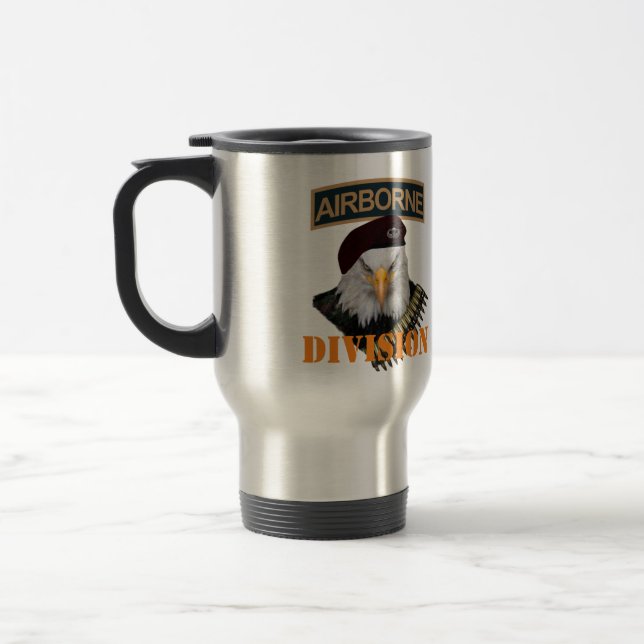 Caneca Térmica Estilo corajoso do exército da águia das unidades (Esquerda)