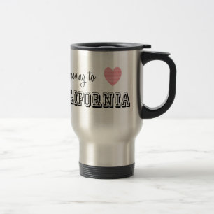 Caneca Térmica Estou me mudando para a Califórnia