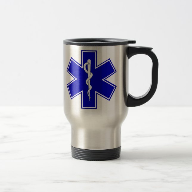 Caneca Térmica Estrela da vida (Direita)