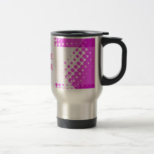 Caneca Térmica Estrela de meia-tona púrpura da safra