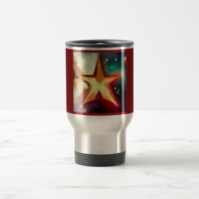 Caneca Térmica Estrela de Natal 3 (Centro)