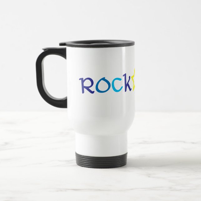 Caneca Térmica Estrela do rock (Esquerda)