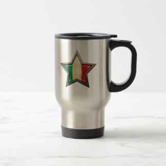 Caneca Térmica Estrela italiana da bandeira
