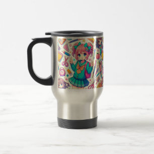 Caneca Térmica estudante de anime