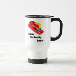 Caneca Térmica Eu acredito que você tem meu espaço de escritór