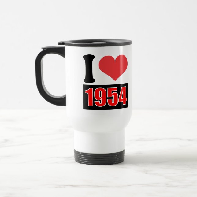 Caneca Térmica Eu adoro 1954 - Mugs (Esquerda)