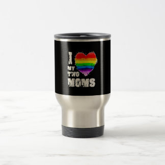 Caneca Térmica Eu Amo As Minhas Duas Mães
