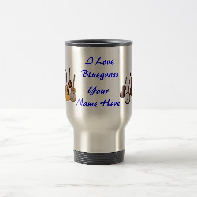 CANECA TÉRMICA EU AMO BLUEGRASS-MUG (Centro)