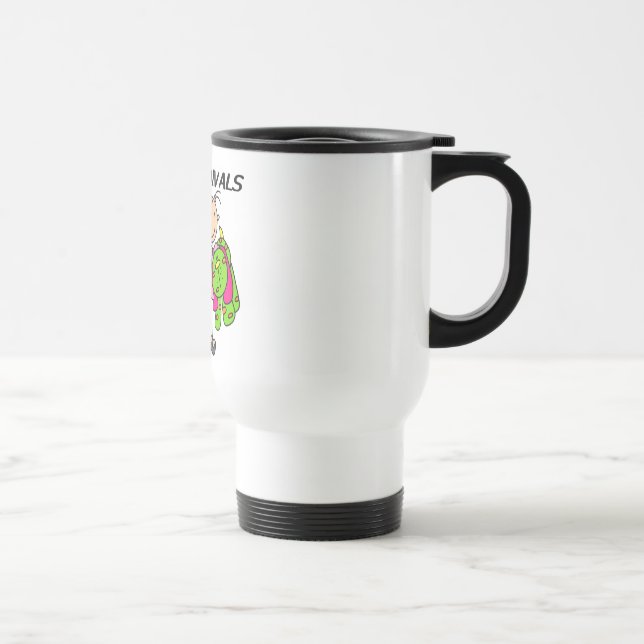 Caneca Térmica Eu Amo Camisetas e Presentes de Carnaval (Direita)