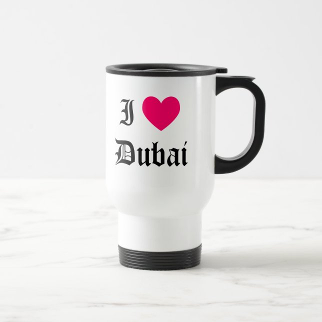 Caneca Térmica Eu Amo Dubai (Direita)