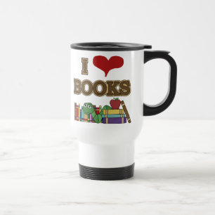 Caneca Térmica Eu amo livros