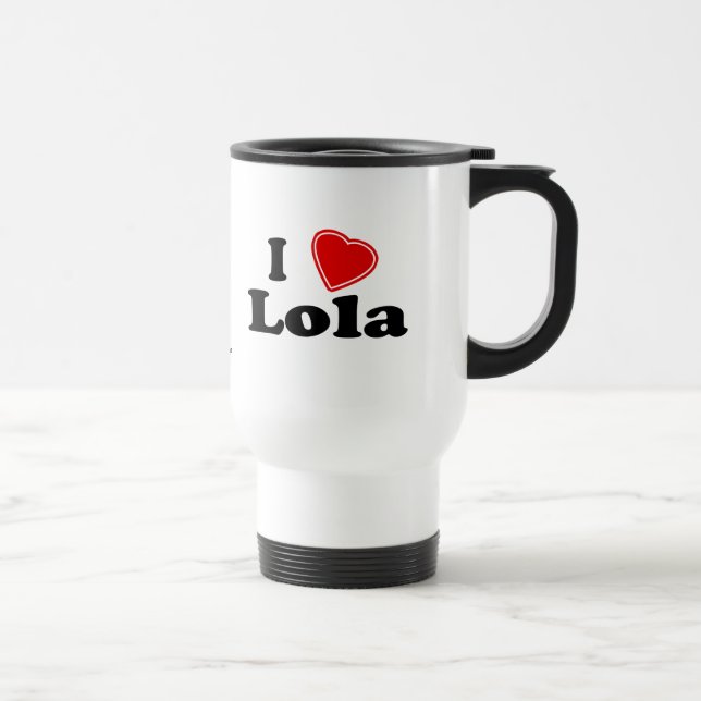 Caneca Térmica Eu amo Lola (Direita)