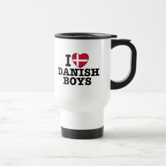 Caneca Térmica Eu Amo Meninos Dinamarqueses
